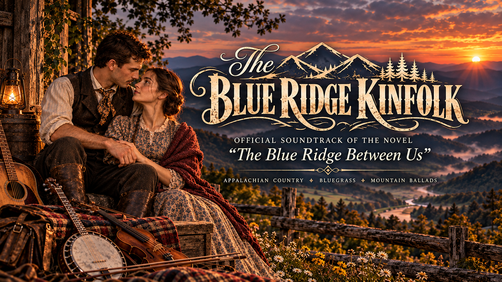 The Blue Ridge Kinfolk official soundtrack album cover